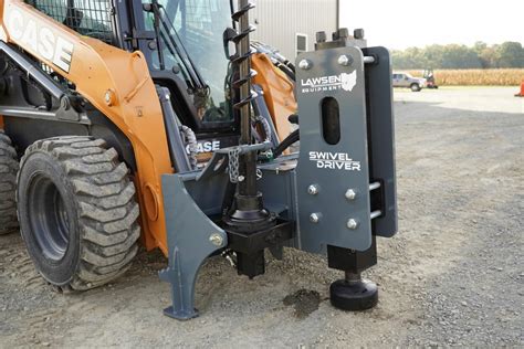 hydraulic fence post driver for skid steer|best skid steer post driver.